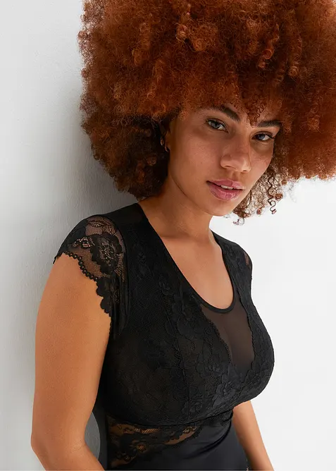 Body bez kostic, s jemnou krajkou, bonprix