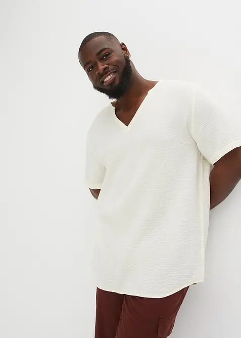 Ko&scaron;ile ze vzdu&scaron;n&eacute;ho mu&scaron;el&iacute;nu, kr&aacute;tk&yacute; ruk&aacute;v, bonprix