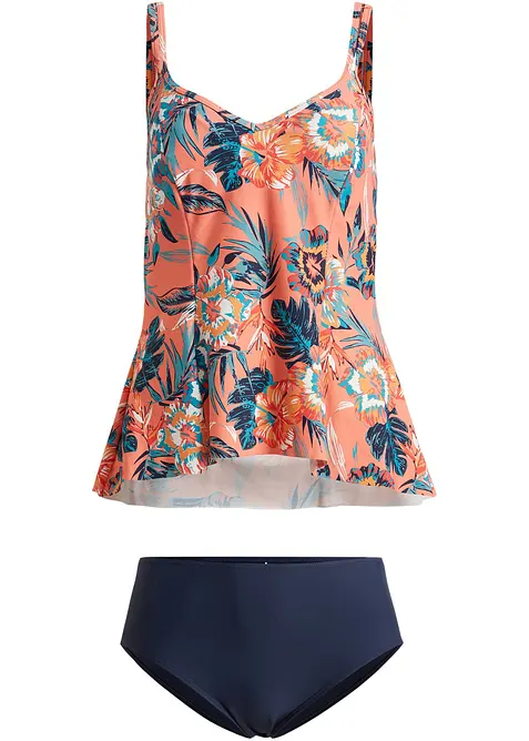 Tankiny s výstřihem do V (2dílná souprava), bonprix