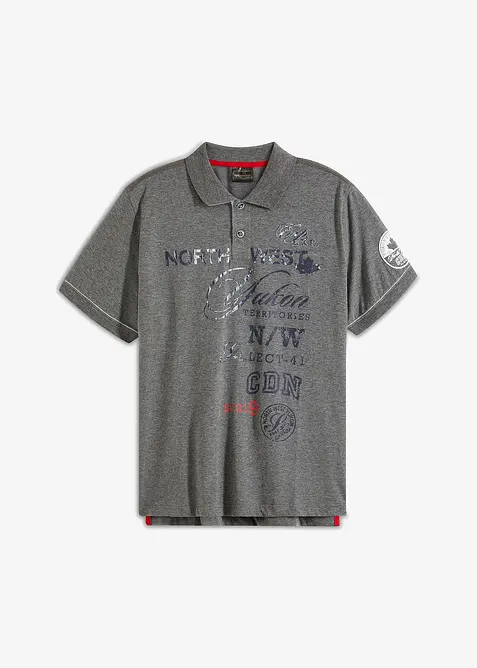 Žerzejov&eacute; p&oacute;lo tričko, kr&aacute;tk&yacute; ruk&aacute;v, bonprix