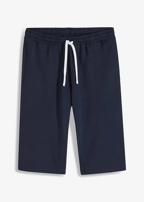 Dlouh&eacute; bermudy z tepl&aacute;koviny, bonprix