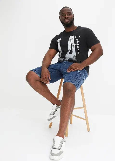 Tričko z čisté organické bavlny, Slim Fit, bonprix