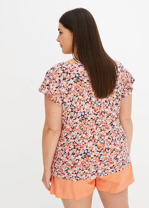 Triko s vol&aacute;nov&yacute;mi ruk&aacute;vy, bonprix