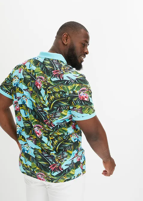 P&oacute;lo tričko z čist&eacute; organick&eacute; bavlny, kr&aacute;tk&yacute; ruk&aacute;v, bonprix