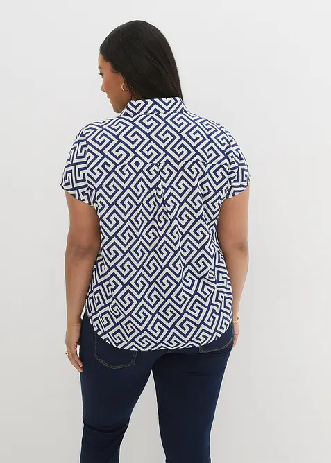 Halenka ze splývavé viskózy, bonprix