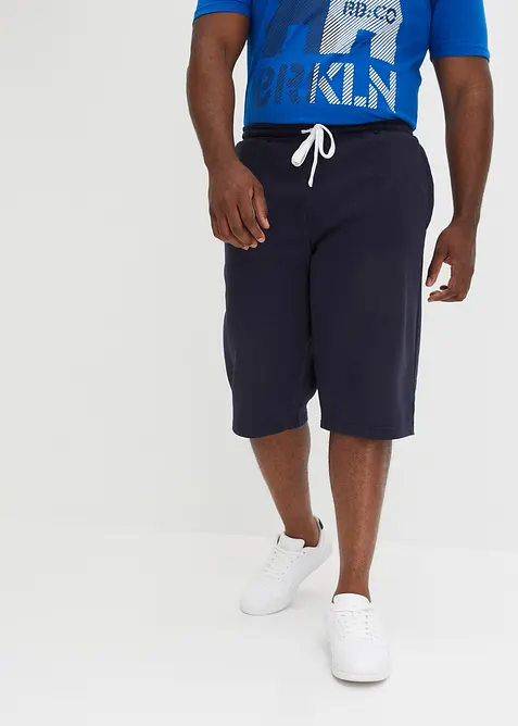 Dlouh&eacute; bermudy z tepl&aacute;koviny, bonprix