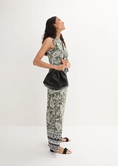 Kalhoty Palazzo z měkk&eacute; směsi s visk&oacute;zou, bonprix