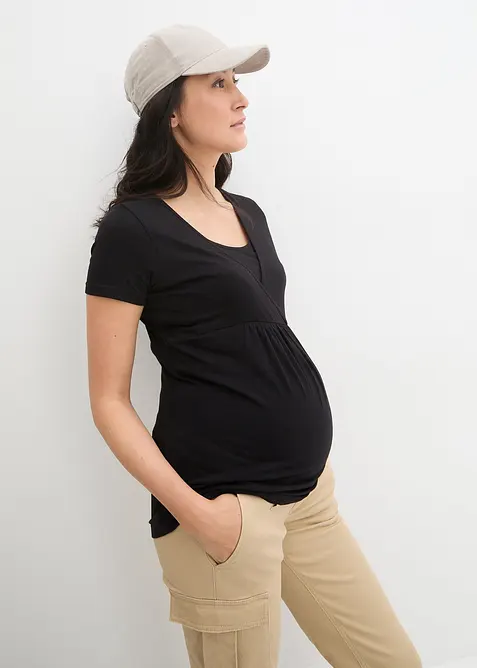 Těhotensk&eacute; a kojic&iacute; tričko 2v1 (2 ks v balen&iacute;), bonprix