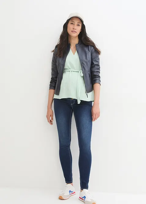 Těhotensk&eacute; dž&iacute;ny Skinny Fit, bonprix