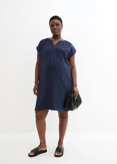 Těhotensk&eacute; a kojic&iacute; &scaron;aty 2 v 1, z bavlněn&eacute;ho mu&scaron;el&iacute;nu, bonprix