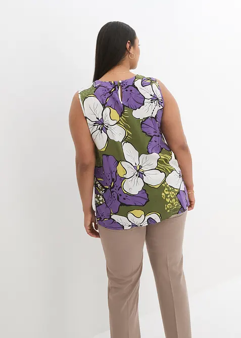 Halenkov&yacute; top z visk&oacute;zy, bonprix