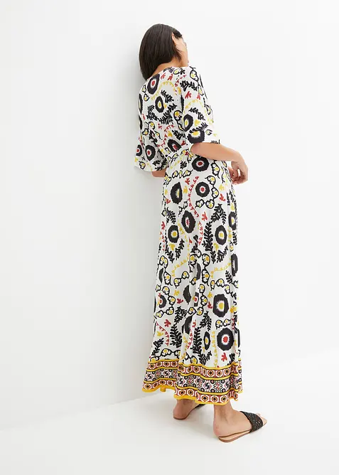 Žerzejové šaty s páskem na zavazování, bonprix