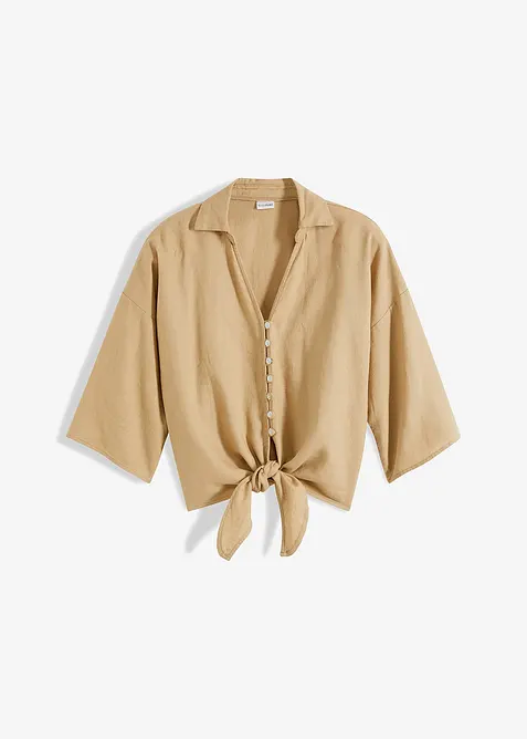 Lněn&aacute; halenka, bonprix