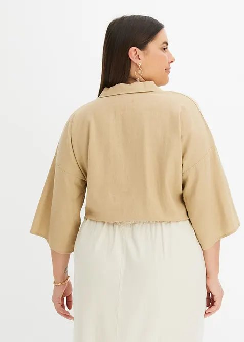 Lněn&aacute; halenka, bonprix