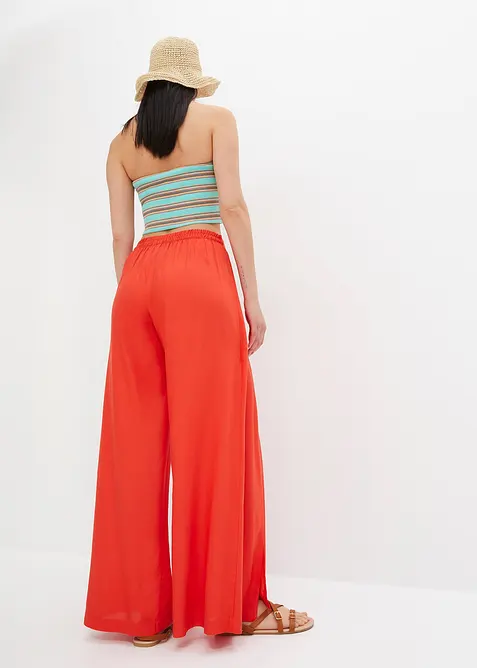 Kalhoty s rozparkem z viskózy, bonprix