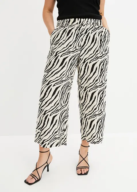 Kalhoty bez zap&iacute;n&aacute;n&iacute;, bonprix