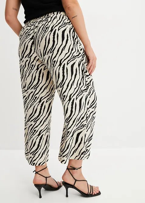 Kalhoty bez zap&iacute;n&aacute;n&iacute;, bonprix