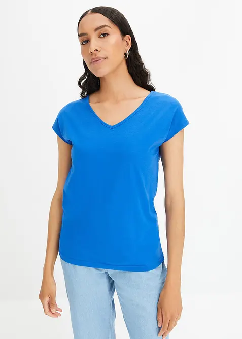 Triko z čist&eacute; organick&eacute; bavlny, bonprix