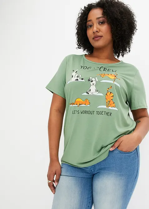 Tričko s potiskem, bonprix