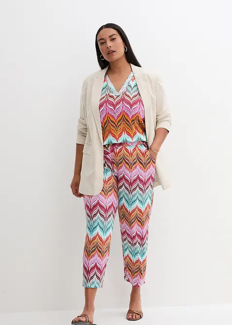 Žerzejov&eacute; kalhoty, bonprix