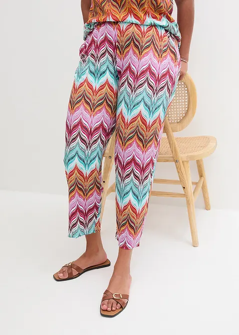 Žerzejov&eacute; kalhoty, bonprix