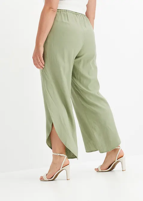 Lněné kalhoty, bonprix