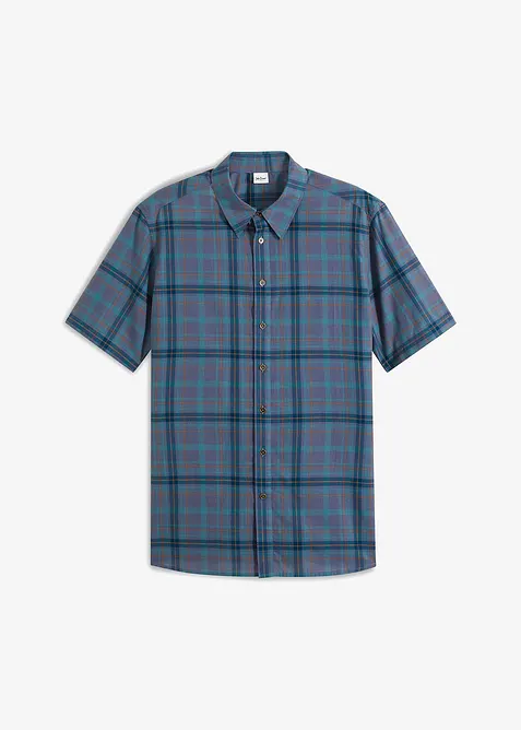 Košile z čisté bavlny, krátký rukáv, bonprix