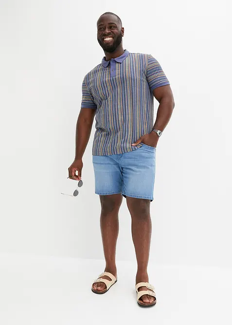 P&oacute;lo tričko z organick&eacute; bavlny, kr&aacute;tk&yacute; ruk&aacute;v, bonprix