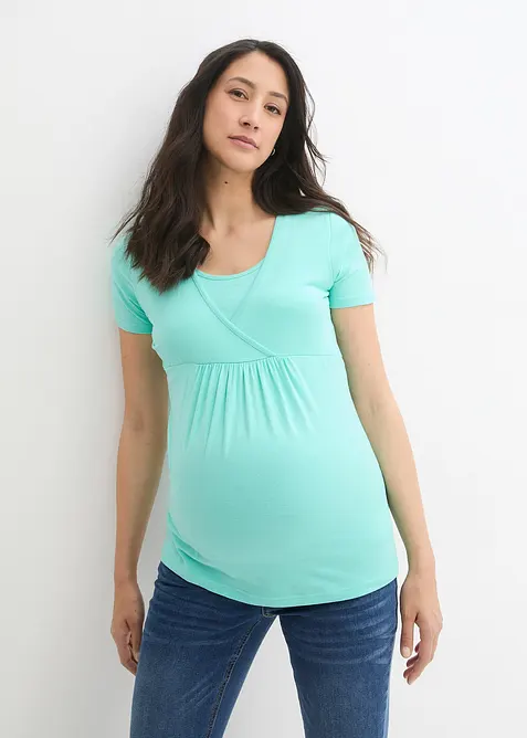 Těhotenské/kojicí tričko 2v1 (2 ks v balení), bonprix