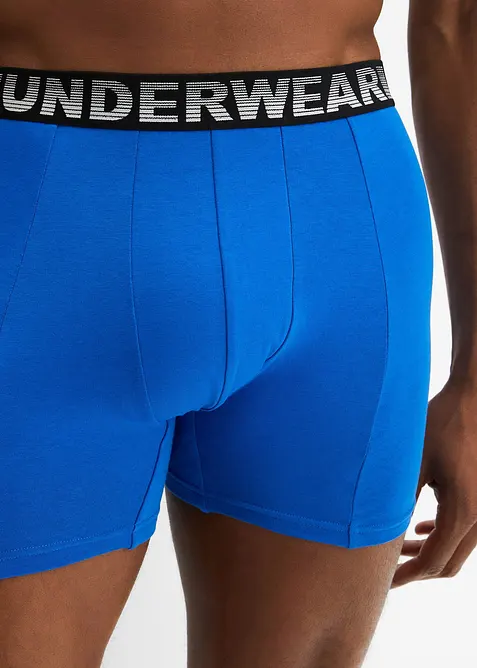 Přiléhavé boxerky, středně dlouhé (3 ks v balení), bonprix