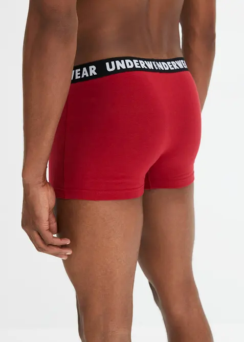 Přiléhavé boxerky s bavlnou  (3 ks v balení), bonprix