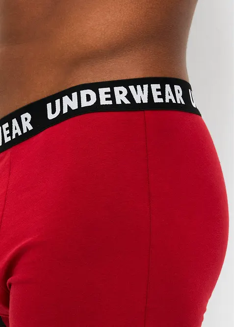 Přiléhavé boxerky s bavlnou  (3 ks v balení), bonprix