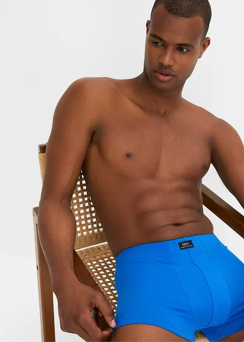 Přil&eacute;hav&eacute; boxerky s organickou bavlnou (3 ks v balen&iacute;), bonprix