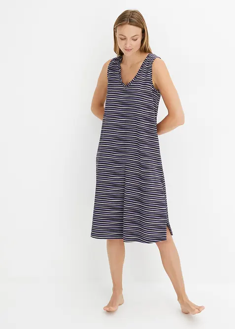 Krátká noční košile z čisté bavlny (2 ks v balení), bonprix