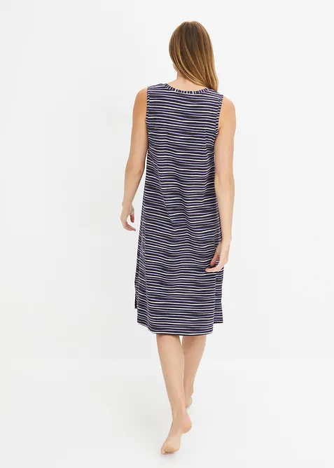 Krátká noční košile z čisté bavlny (2 ks v balení), bonprix