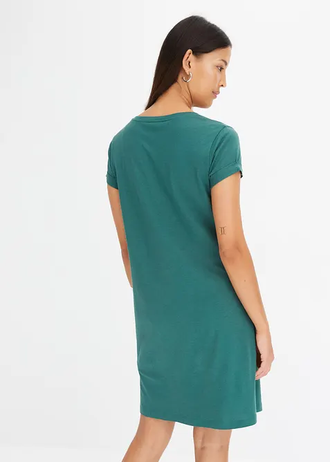 Úpletové oversize šaty, bonprix