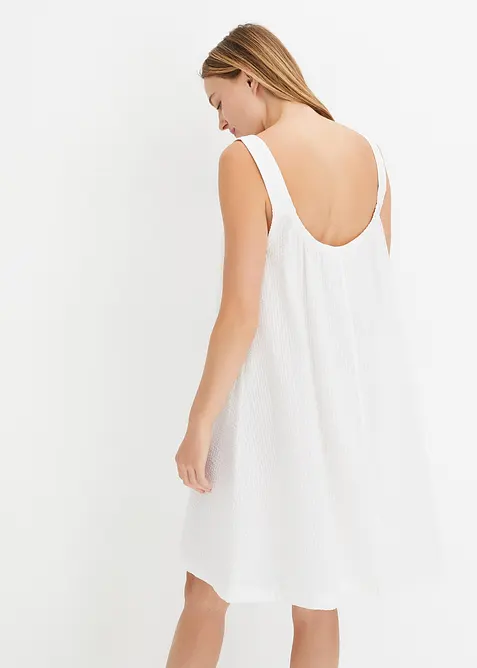 Oversize noční košile z lehkého seersuckeru, bonprix