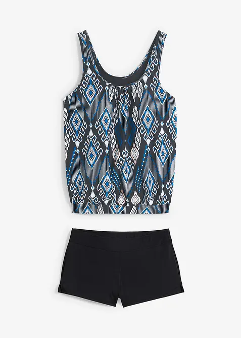 Oversize tankiny s kalhotkami s nohavičkou (2dílná souprava), bonprix