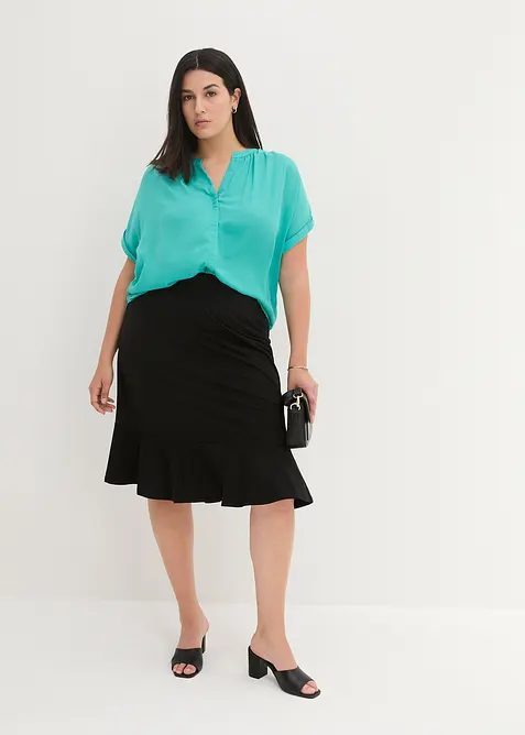 Žoržetová tuniková halenka, bonprix