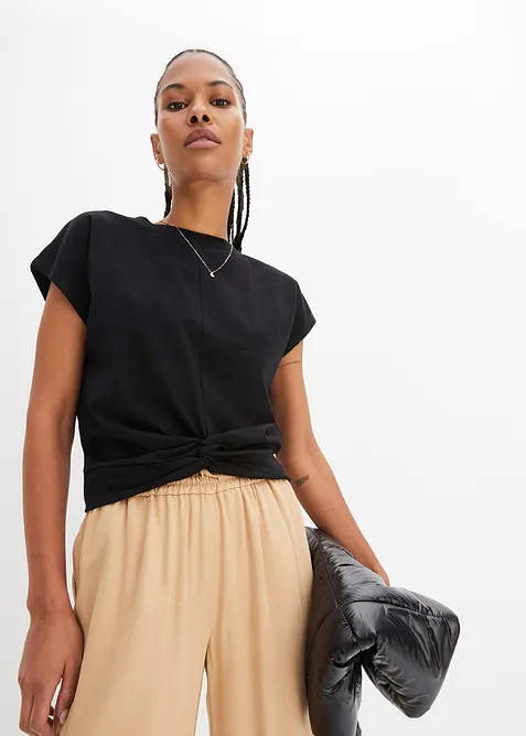 Krátké tričko z čisté organické bavlny, bonprix