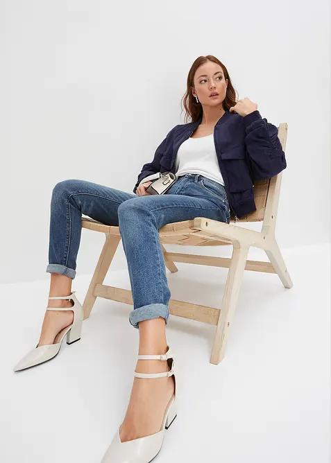 Džíny Skinny, High Waist, bonprix