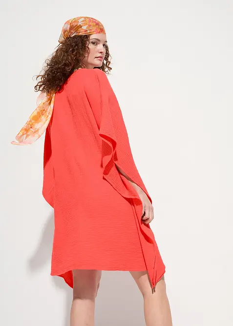 Pl&aacute;žov&aacute; tunika ze vzdu&scaron;n&eacute;ho mu&scaron;el&iacute;nu, bonprix