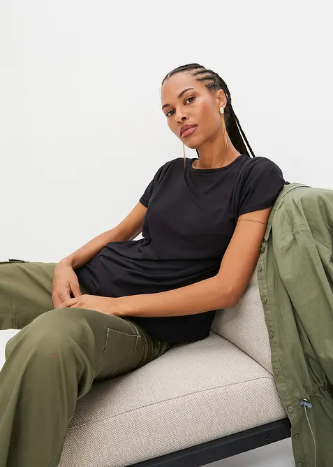 Tričko z měkké viskózy, bonprix