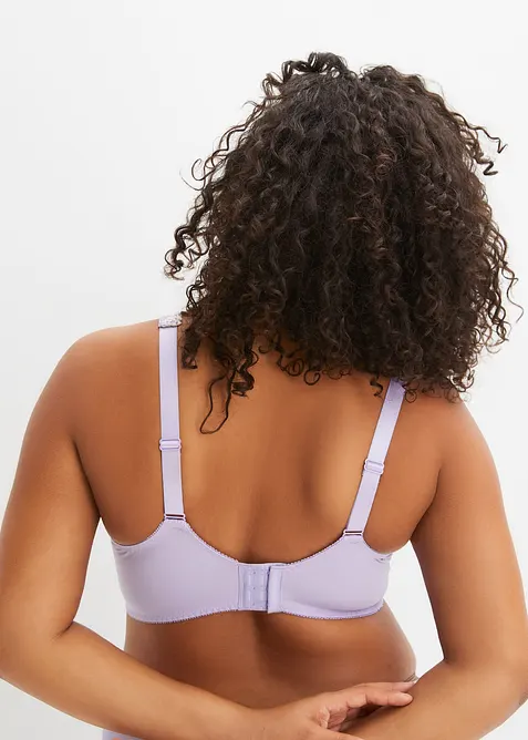 Podprsenka s kosticemi a jemnou krajkou (2 ks), bonprix