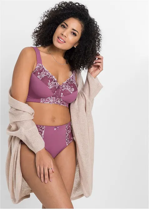 Podprsenka bez kostic, s polstrovan&yacute;mi ram&iacute;nky (2 ks v balen&iacute;), bonprix