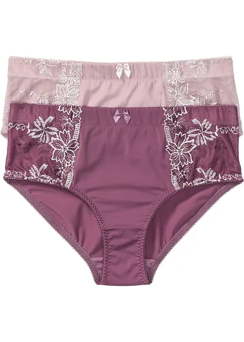 Tvaruj&iacute;c&iacute; kalhotky s v&yacute;&scaron;ivkou (2 ks v balen&iacute;), bonprix