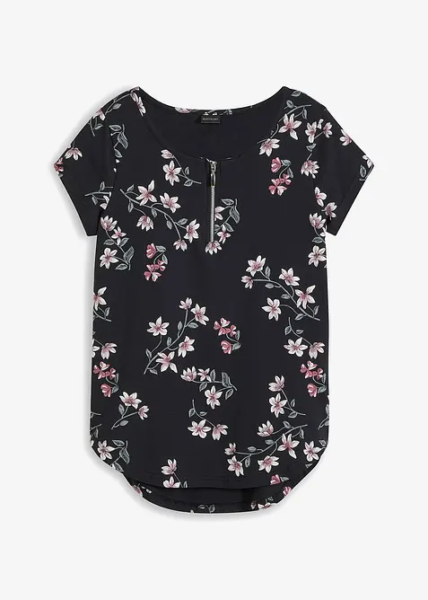 Oversize tričko z bavlněné směsi, bonprix