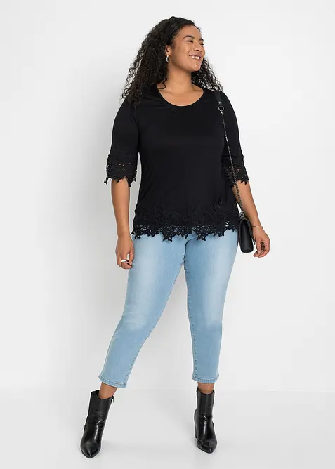 Tričko z viskózy, bonprix