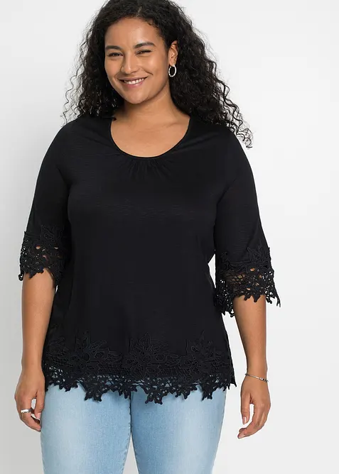 Tričko z viskózy, bonprix