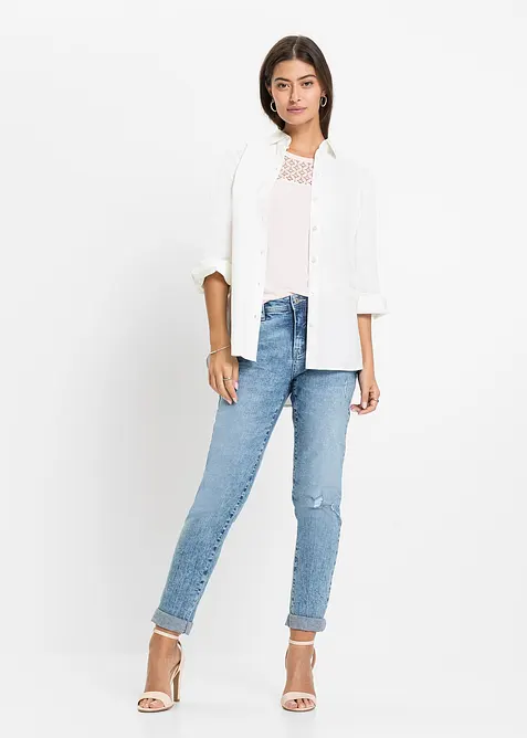 Tričko s krajkou, bonprix